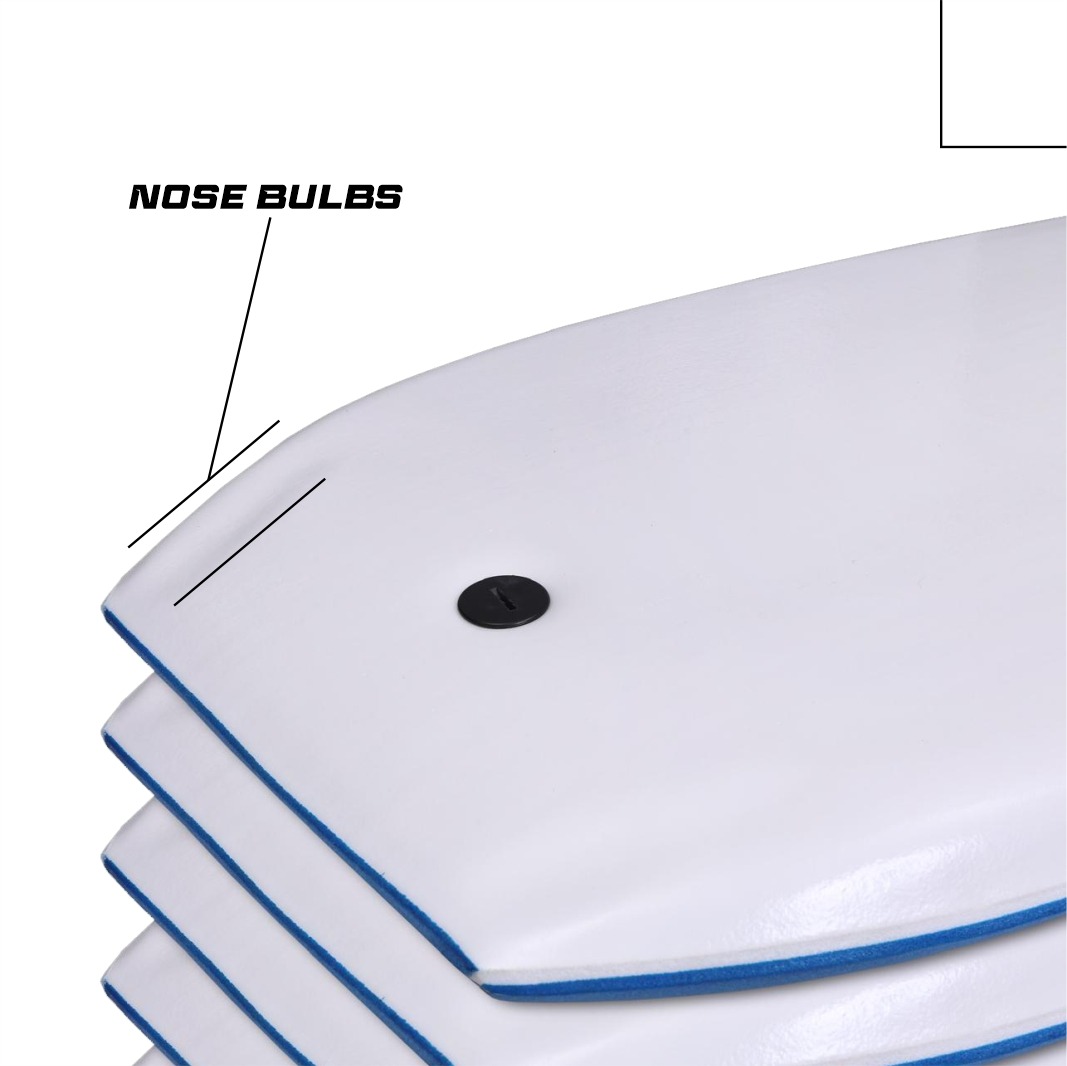 Prancha Bodyboard Extremebat Pro 38.5 com Leash - Imagem 5