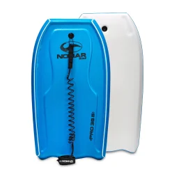 Prancha de Bodyboard Nomar Surf Extremebat Pro 38.5" com Leash - Azul