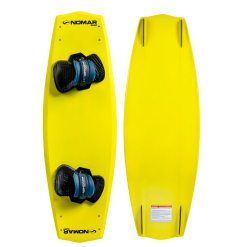Prancha Wakeboard Nomar Flow 139 Iniciante Com Pads