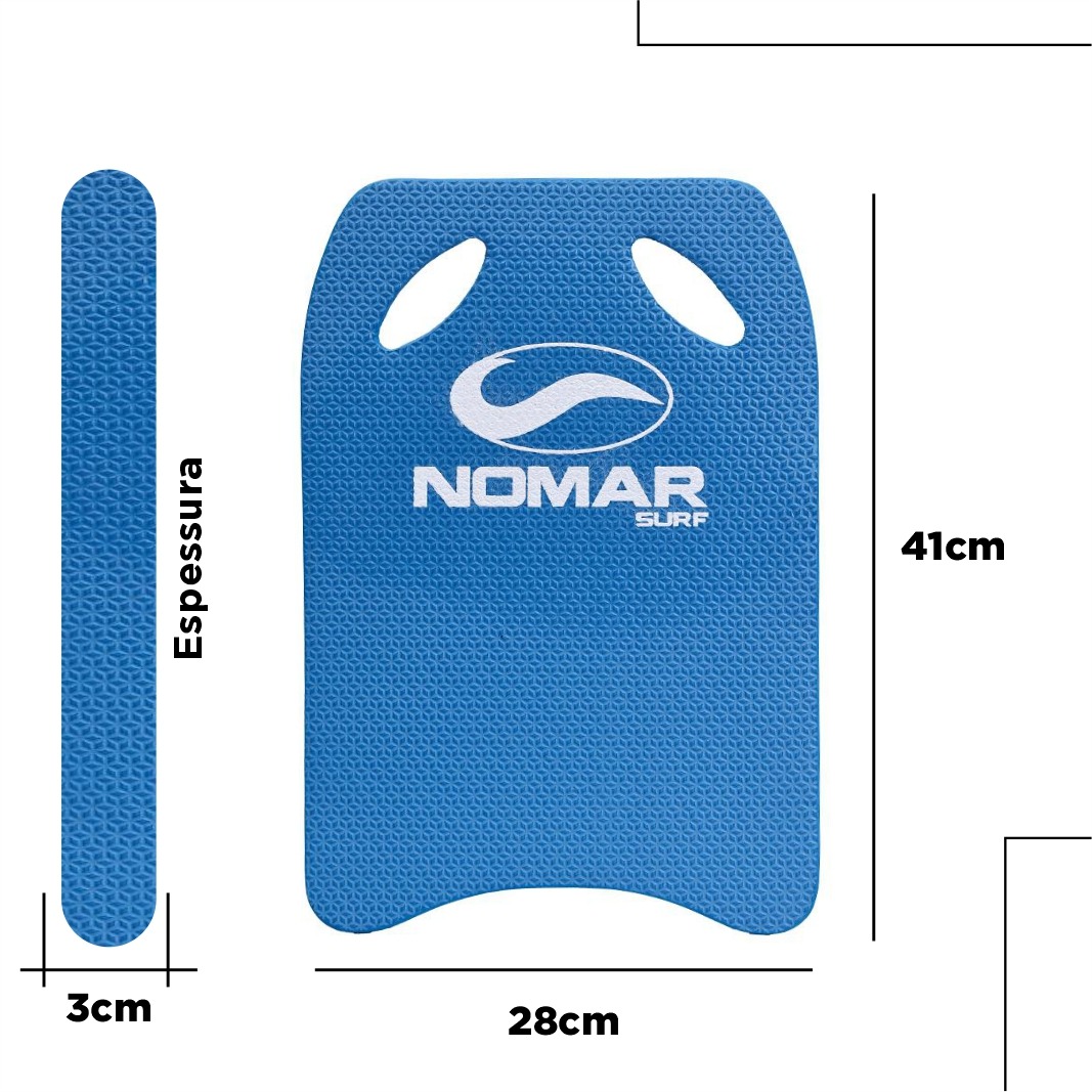 Prancha De Natação Eva Resistente Com Alças 41cm - Imagem 6