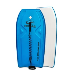 Prancha de Bodyboard Nomar Surf Semi-Pro 41" com Leash - Azul